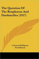 The Question Of The Bosphorus And Dardanelles (1917)