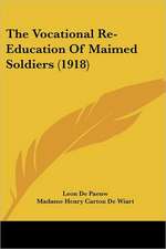 The Vocational Re-Education Of Maimed Soldiers (1918)