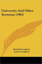 University And Other Sermons (1903)