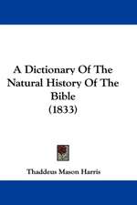 A Dictionary Of The Natural History Of The Bible (1833)