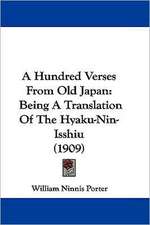 A Hundred Verses From Old Japan