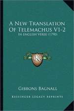 A New Translation Of Telemachus V1-2