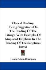Clerical Reading