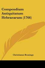 Compendium Antiquitatum Hebraearum (1766)