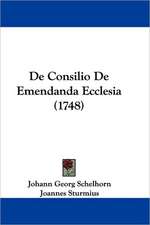 De Consilio De Emendanda Ecclesia (1748)