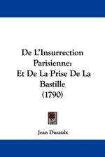 De L'Insurrection Parisienne