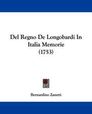 Del Regno De Longobardi In Italia Memorie (1753)