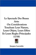 Le Spectacle Des Beaux Arts