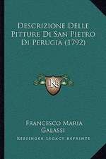 Descrizione Delle Pitture Di San Pietro Di Perugia (1792)