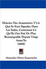 Histoire Des Avanturiers V1-2