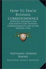 How To Teach Business Correspondence