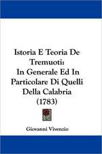 Istoria E Teoria De Tremuoti