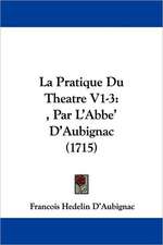 La Pratique Du Theatre V1-3