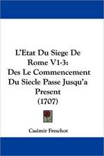 L'Etat Du Siege De Rome V1-3