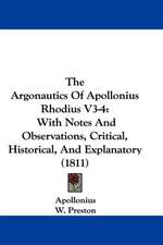 The Argonautics Of Apollonius Rhodius V3-4