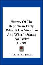 History Of The Republican Party