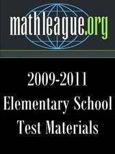 Elementary School Test Materials 2009-2011