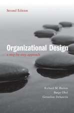 ORGANIZATIONAL DESIGN 2/E