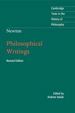 Newton: Philosophical Writings