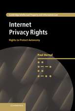 Internet Privacy Rights: Rights to Protect Autonomy