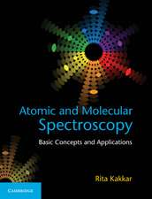 Atomic and Molecular Spectroscopy: Basic Concepts and Applications