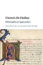 Cicero's De Finibus: Philosophical Approaches