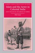 Islam and the Army in Colonial India: Sepoy Religion in the Service of Empire