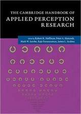 The Cambridge Handbook of Applied Perception Research 2 Volume Paperback Set