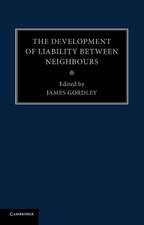 The Development of Liability between Neighbours