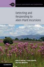 Detecting and Responding to Alien Plant Incursions