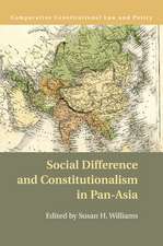 Social Difference and Constitutionalism in Pan-Asia