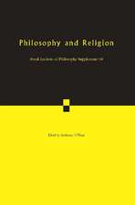 Philosophy and Religion