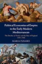 Political Economies of Empire in the Early Modern Mediterranean: The Decline of Venice and the Rise of England, 1450–1700