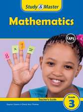 Study & Master Mathematics Teacher's Guide Grade 3 