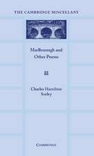 Marlborough and Other Poems