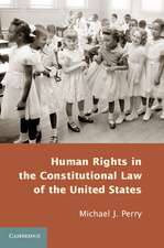 Human Rights in the Constitutional Law of the United States