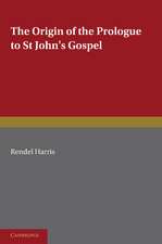 The Origin of the Prologue to St John's Gospel