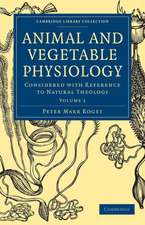 Animal and Vegetable Physiology 2 Volume Paperback Set