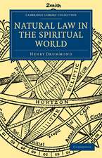 Natural Law in the Spiritual World