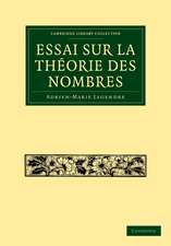 Essai sur la Théorie des Nombres