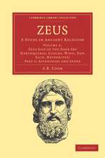 Zeus: A Study in Ancient Religion