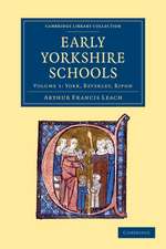 Early Yorkshire Schools