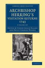 Archbishop Herring's Visitation Returns, 1743 5 Volume Set