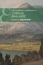 The Cambridge Companion to 'Lyrical Ballads'