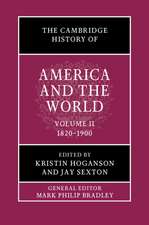 The Cambridge History of America and the World