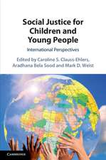 Social Justice for Children and Young People: International Perspectives