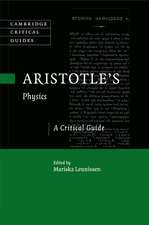 Aristotle's Physics: A Critical Guide