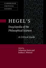 Hegel's Encyclopedia of the Philosophical Sciences: A Critical Guide