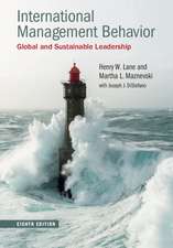 International Management Behavior: Global and Sustainable Leadership