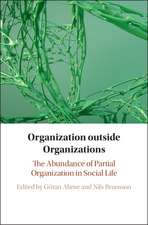 Organization outside Organizations: The Abundance of Partial Organization in Social Life